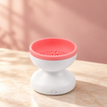 Brush Reset USB Makeup Brush Cleaning Bowl: White and pink / One cleaner. AI-styled supplier-reference still.