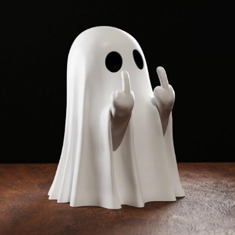 Middle Finger Ghost / 1PCS; styling props not included.